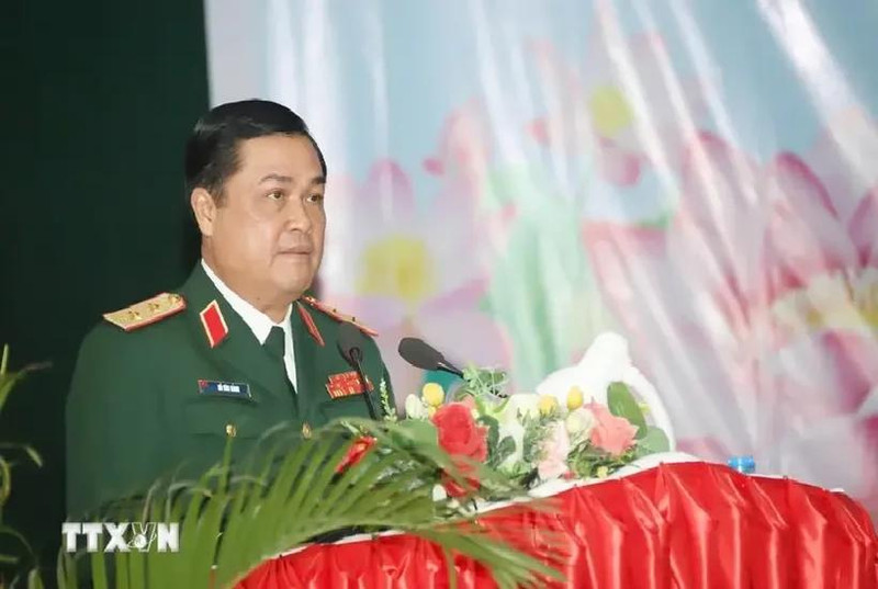 Le général de division Do Van Banh, commissaire politique de l'Académie de la défense du Vietnam. Photo : VNA.