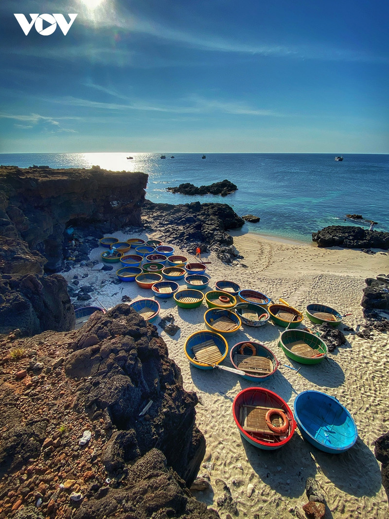 Un coin de l’île de Ly Son. Photo : VOV.