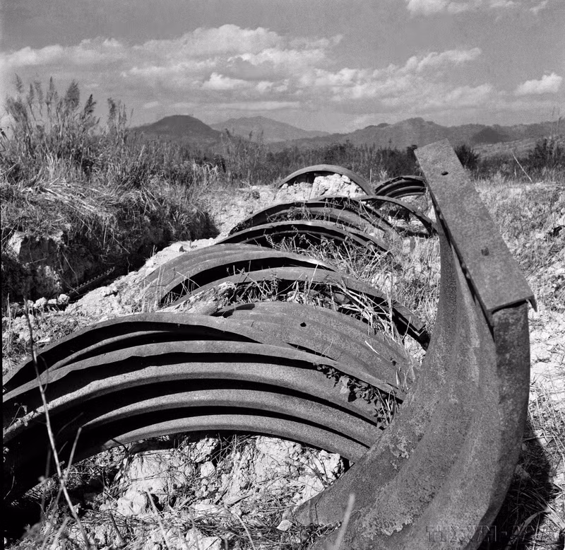 Le bunker du général de Castries. Photo : VNA.