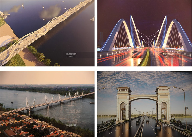 Hanoï investira près de 48 000 milliards de dôngs pour construire trois ponts sur le fleuve Rouge dès 2025.