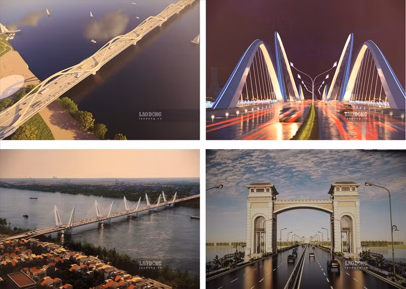 Hanoï investira près de 48 000 milliards de dôngs pour construire trois ponts sur le fleuve Rouge dès 2025.