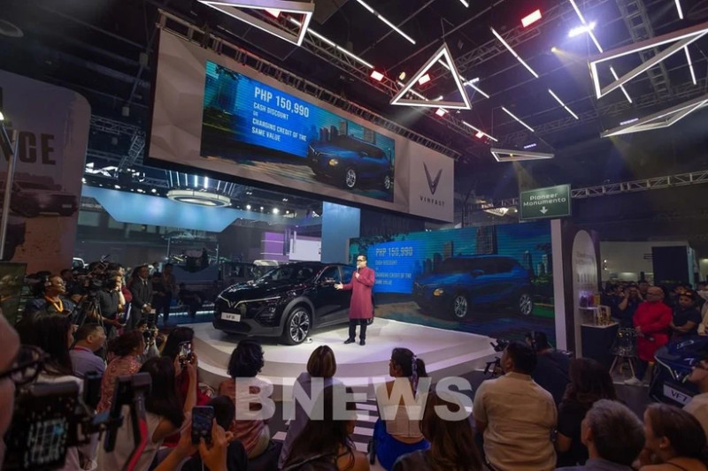 VinFast lance son SUV électrique VF 6 aux Philippines avec une offre de recharge gratuite. Photo : Bnews.