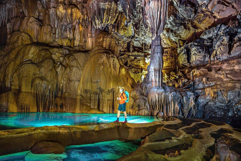 La cave Hung Thoong dans le parc national Phong Nha - Ke Bang, province de Quang Binh (Centre). Photo ,: VNA/CVN.