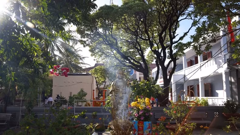 Ambiance sereine de la pagode Ambiance sereine de la pagode