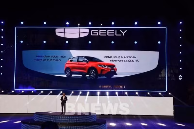 Geely lance trois versions à prix compétitifs : Standard, Premium et Flagship. Photo : VNA/CVN.