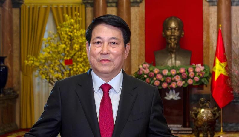 Le président Luong Cuong. Photo : VNA.