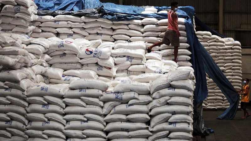 Le riz – l’une des principales exportations du Vietnam vers les Philippines. Photo : VOV.