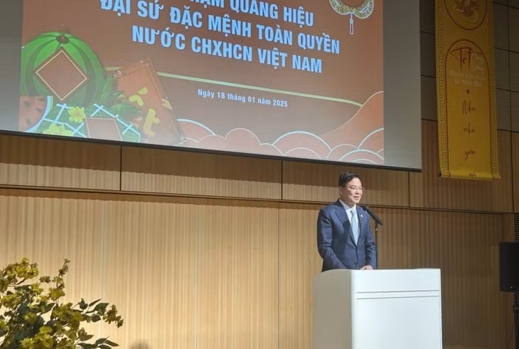 L’ambassadeur Pham Quang Hiêu. Photo: VOV