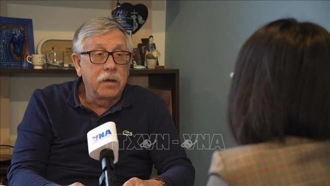 Le professeur associé Petr Tsvetov de l’Académie diplomatique du ministère russe des Affaires étrangères. Photo : VNA.