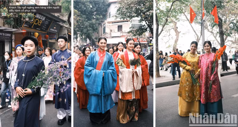 Il est intéressant de noter que de nombreux étrangers sont surpris d’apprendre que le Vietnam possède non seulement l’ao dai, mais également un riche trésor de costumes traditionnels, associés à des milliers d’années d’histoire. Ce sont ces costumes anciens sophistiqués qui ont ouvert une perspective complètement nouvelle sur la créativité et la profondeur de la culture vietnamienne.