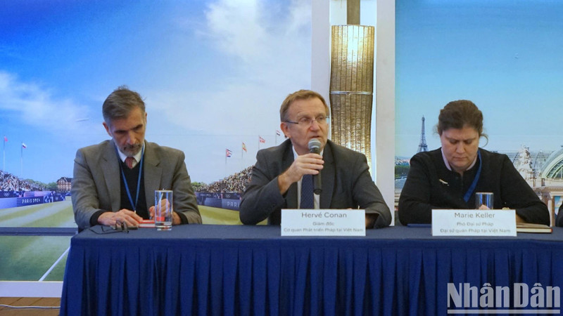 Hervé Conan, directeur de l'Agence française de développement (AFD) au Vietnam. Photo : NDEL.