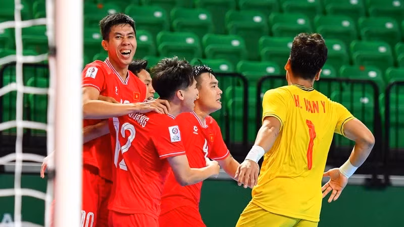 L'équipe vietnamienne de futsal commence son entraînement pour les objectifs de 2025. Photo : VFF.