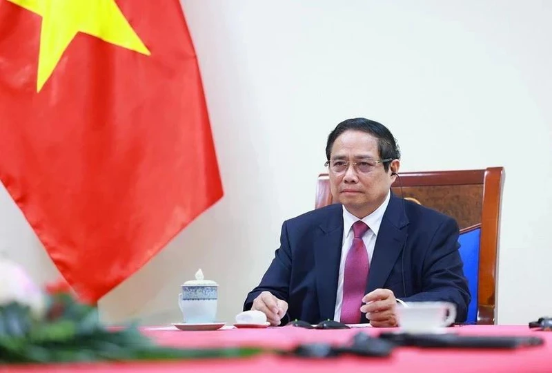Le Premier ministre Pham Minh Chinh. Photo : VNA.