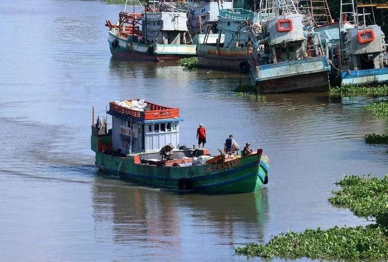 Ben Tre durcit le ton à l'encontre de la pêche INN. Photo : VNA.