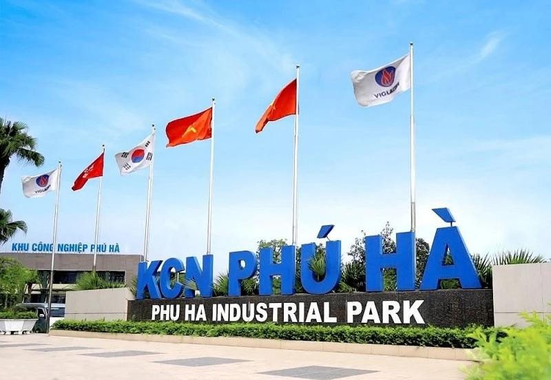 La zone industrielle de Phu Hà. Photo : baophutho.vn