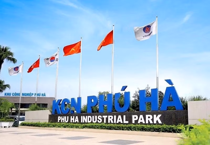La zone industrielle de Phu Hà. Photo : baophutho.vn