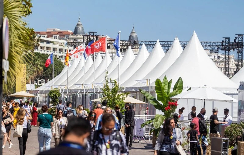 Le Marché du Film est l’un des événements les plus dynamiques du Festival de Cannes. Photo : Ambassade de France au Vietnam.