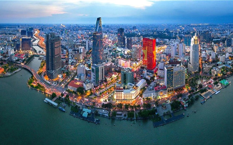 Un coin de Hô Chi MInh-Ville. Photo : CafeF.