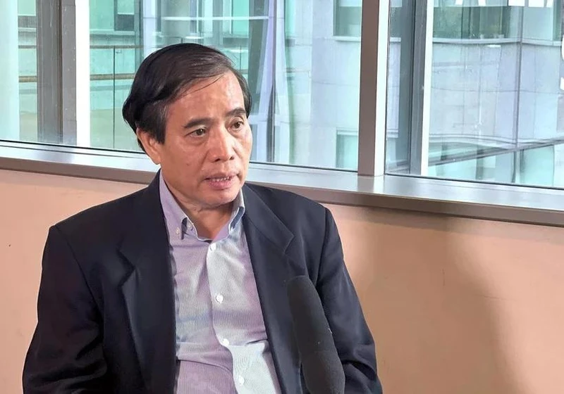 Le professeur Vu Minh Khuong, expert vietnamien à l’École de politique publique Lee Kuan Yew. Photo : VNA.