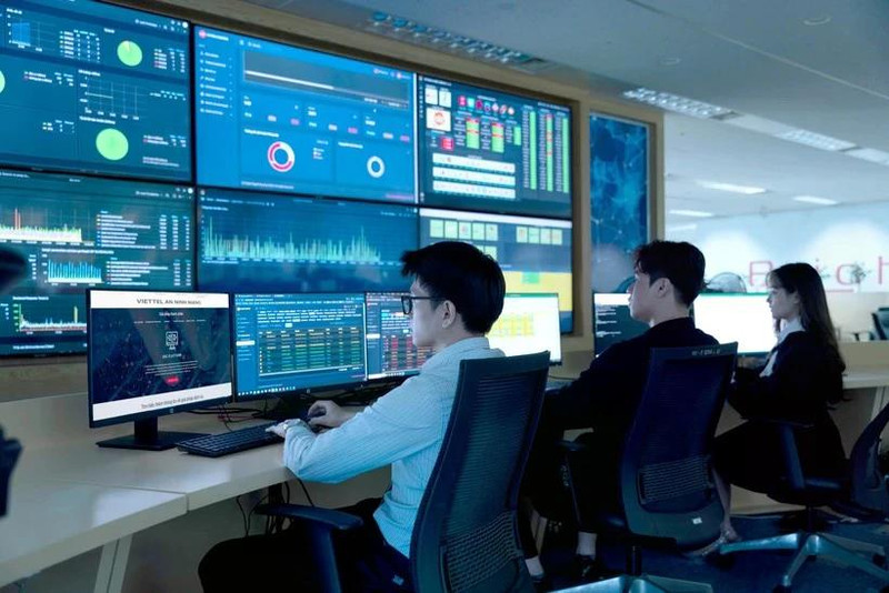 À mesure que les technologies de l’information et de la communication progressent au Vietnam, les risques liés à la cybersécurité ne cessent de croître. Photo : Viettel Security