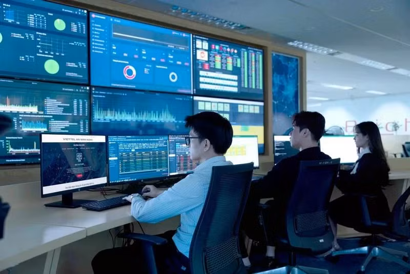 À mesure que les technologies de l’information et de la communication progressent au Vietnam, les risques liés à la cybersécurité ne cessent de croître. Photo : Viettel Security