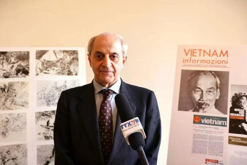 Le secrétaire général du Parti communiste italien (PCI), Mauro Alboresi. Photo : VNA.