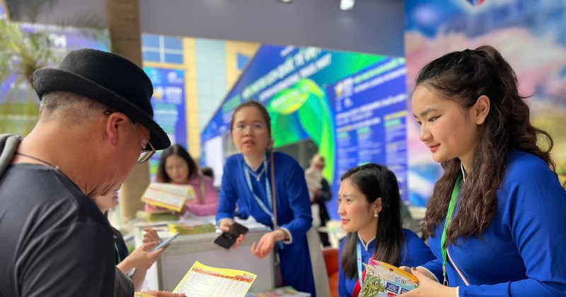 Stand de Vietravel au VITM Hanoi 2025. Photo : VNA.
