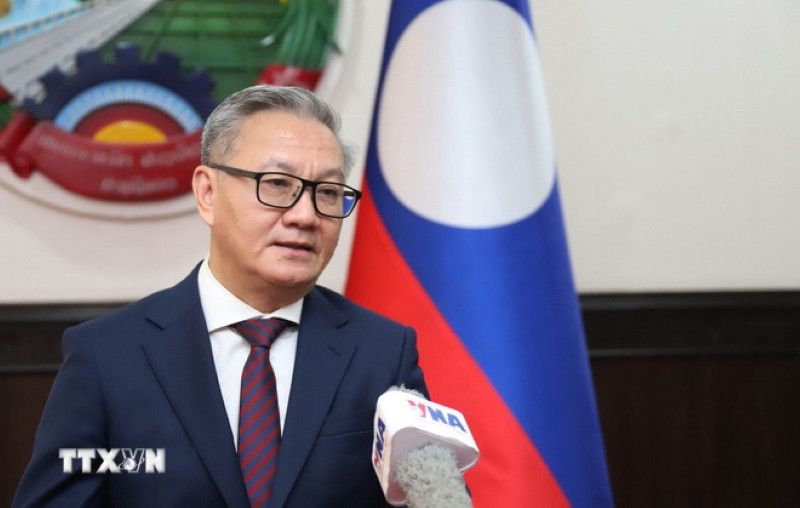 Le ministre lao des Affaires étrangères, Thongsavanh Phomvihane. Photo : VNA