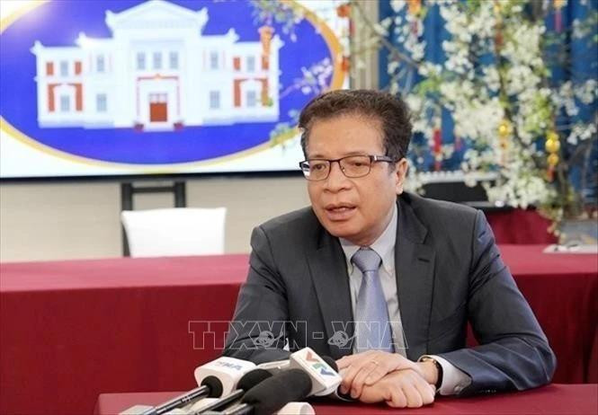 L'ambassadeur du Vietnam en Russie, qui exerce également ses fonctions en Ouzbékistan et en Arménie, Dang Minh Khoi. Photo : VNA.