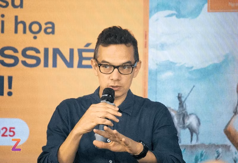 Le dessinateur Clément Baloup. Photo : Znews.