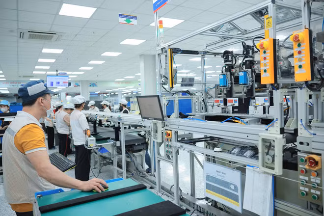 Des composants électroniques, l'un des produits exportés par le Vietnam au Sri Lanka. Photo : VNA.