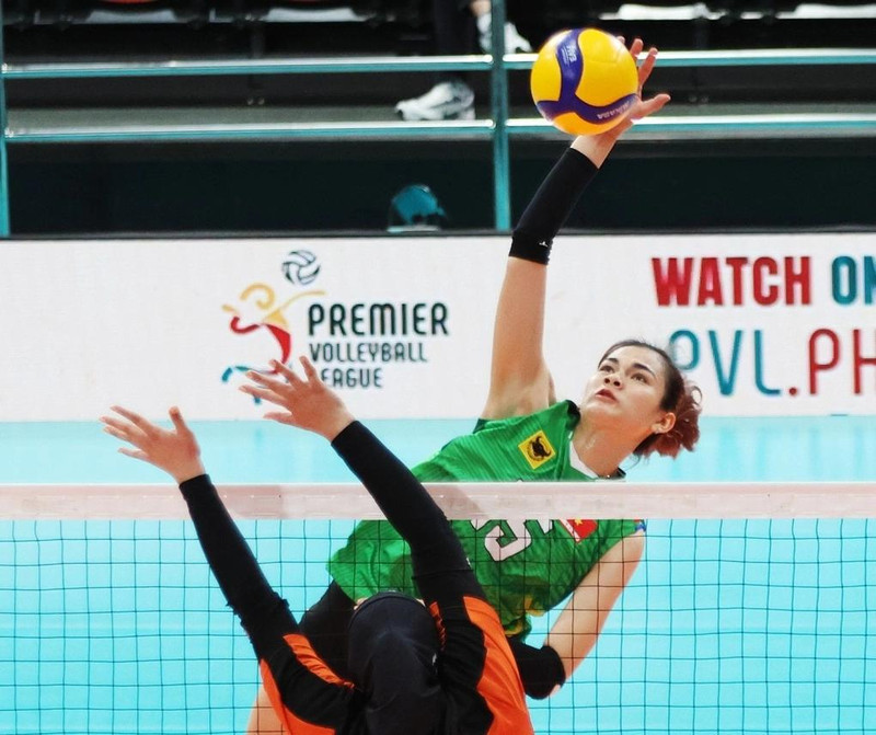 Vi Thi Nhu Quynh lors du match. Photo : Vnexpress.