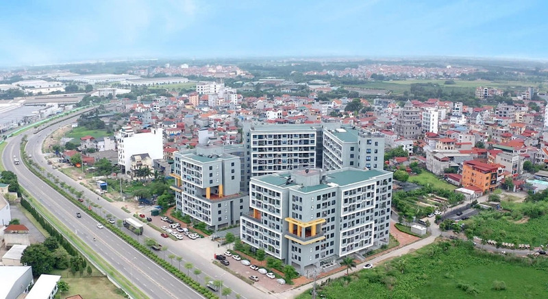 Le développement de grands projets d’infrastructures entraîne une demande immobilière accrue dans de nombreuses régions du pays. Photo: Vnexpress