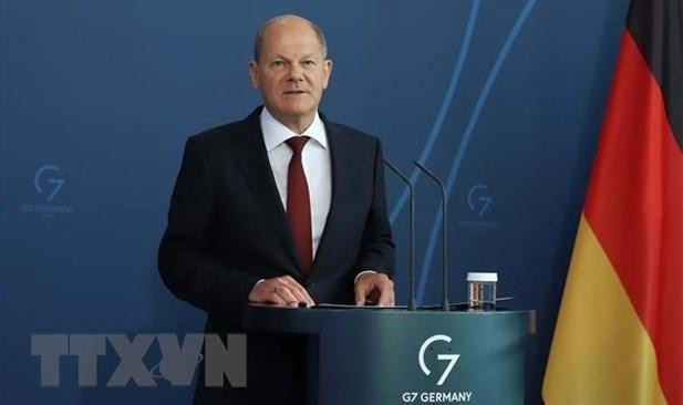 Le Chancelier allemand Olaf Scholz. Photo : VNA.
