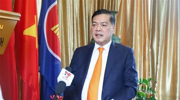 L’ambassadeur du Vietnam à Singapour, Mai Phuoc Dung. Photo: VNA
