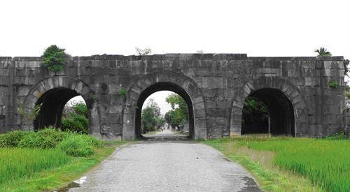 La citadelle de la dynastie Hô dans la province de Thanh Hoa. Photo : VNA.