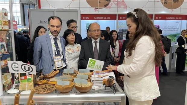 Un stand vietnamien au SIAL. Photo : VNA