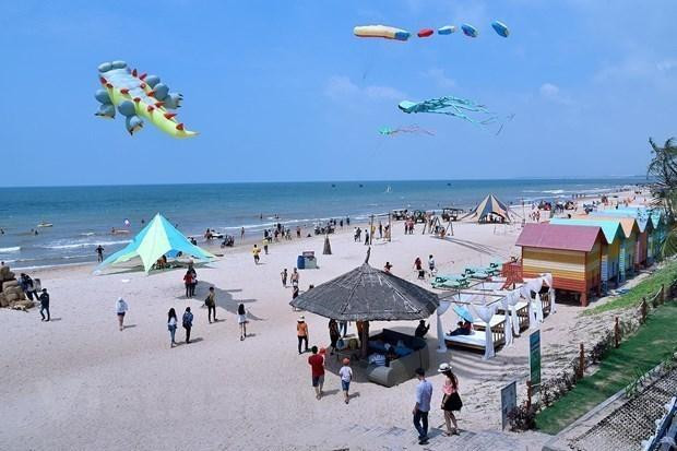 Depuis le début de l'année, Binh Thuân a accueilli plus de 42 000 voyageurs étrangers. Photo : VNA.