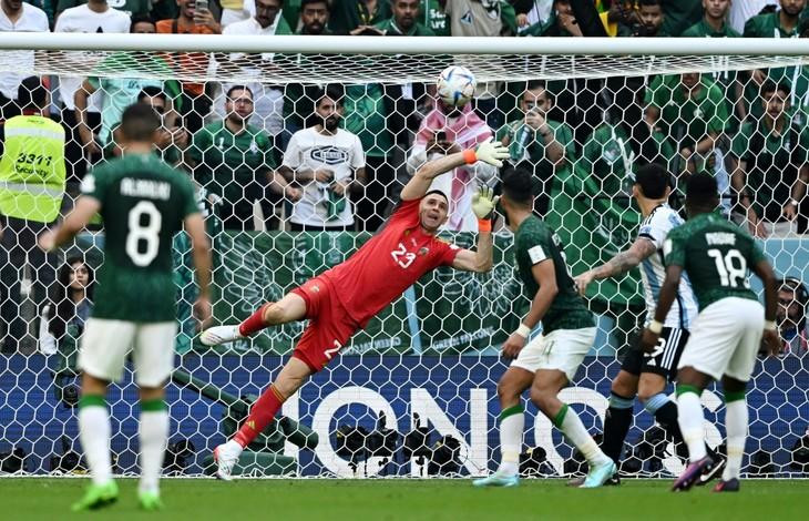Argentine - Arabie saoudite à la Coupe du monde 2022. Photo : Reuters.