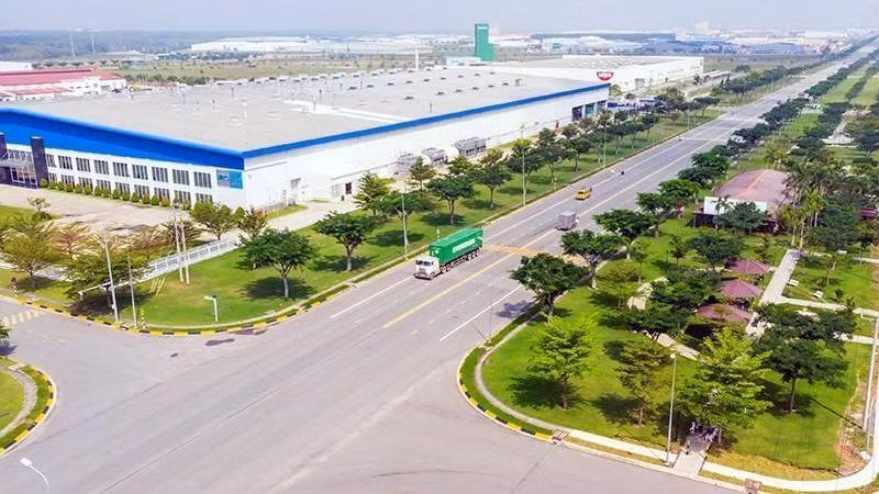 La zone industrielle VSIP 2 dans la province de Binh Duong. Photo : NDEL