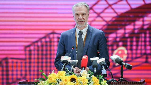 Le représentant de l'UNESCO au Vietnam, Christian Manhart. Photo : VOV.