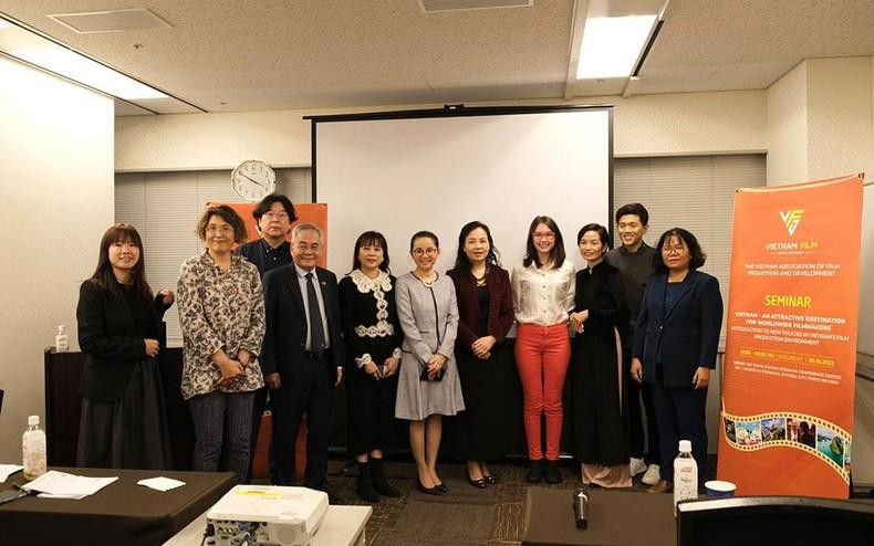 Séminaire sur le thème « Vietnam - Une destination attrayante pour les cinéastes du monde entier ». Photo : NDEL.