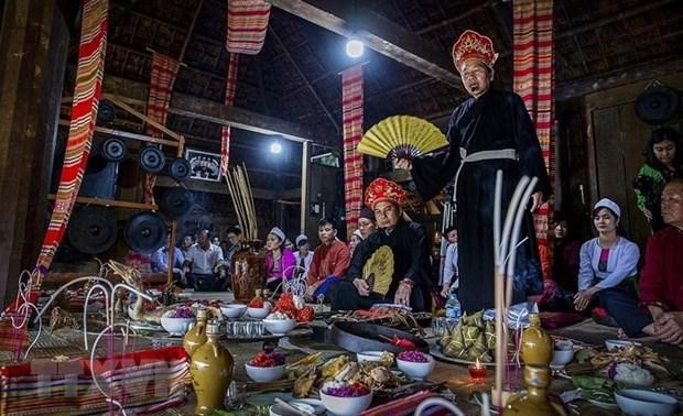 Mo Muong est un patrimoine culturel unique des Muong. Photo: VNA