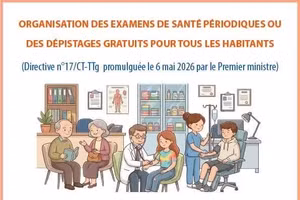 Organisation des examens de santé périodiques ou des dépistages gratuits pour tous les habitants