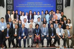 Les délégués participent au séminaire scientifique international. Photo: baoquocte