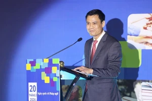 Le vice-ministre des Affaires étrangères Dang Hoang Giang. Photo : baoquocte