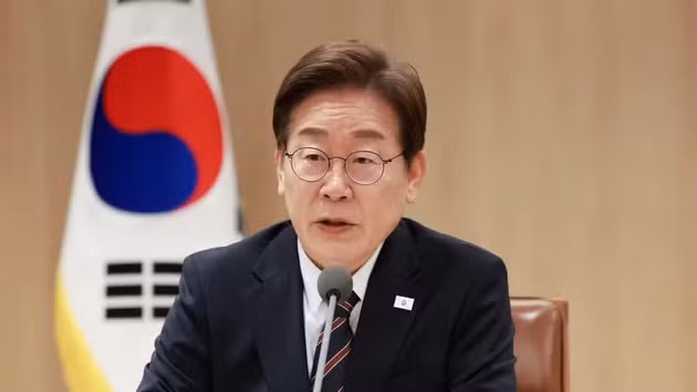 Le président sud-coréen Lee Jae Myung. Photo : Yonhap/VNA.