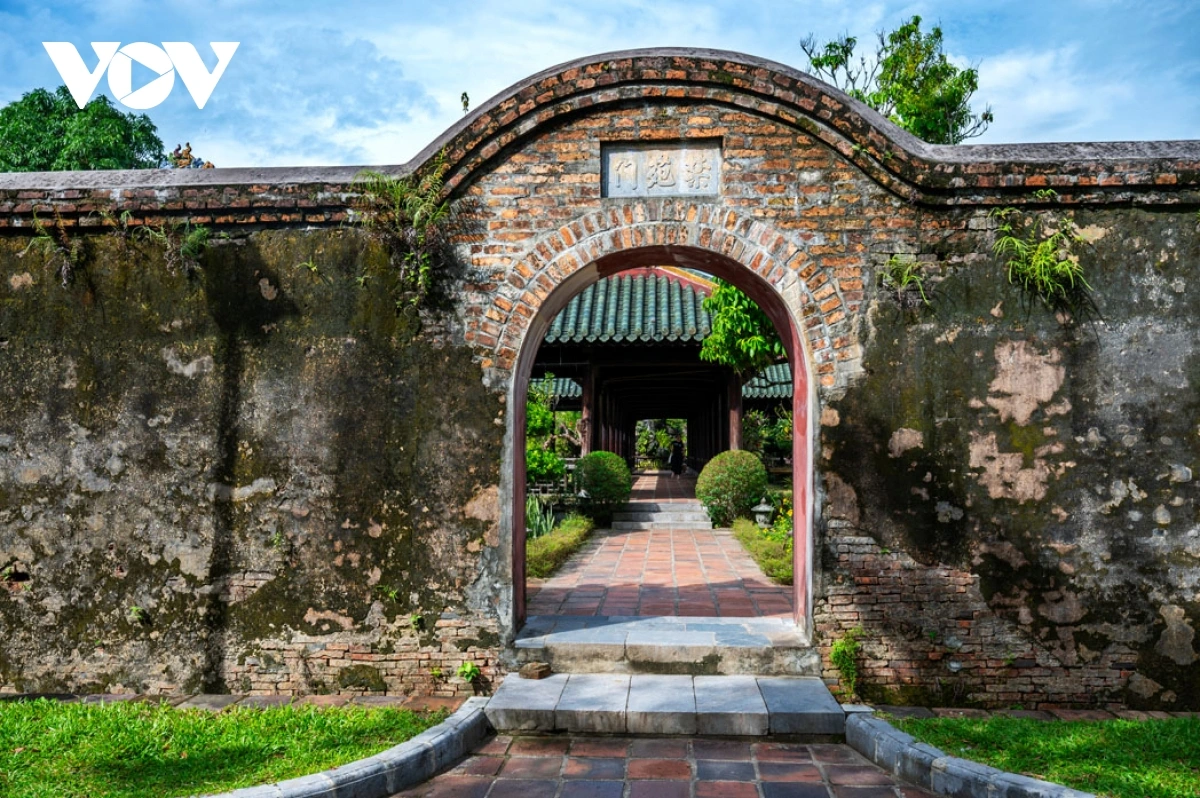 Le jardin Thieu Phuong a été créé au début du XIXᵉ siècle sous le règne de l’empereur Minh Mang, puis restauré et agrandi par l’empereur Thieu Tri. Photo : VOV. 1.png