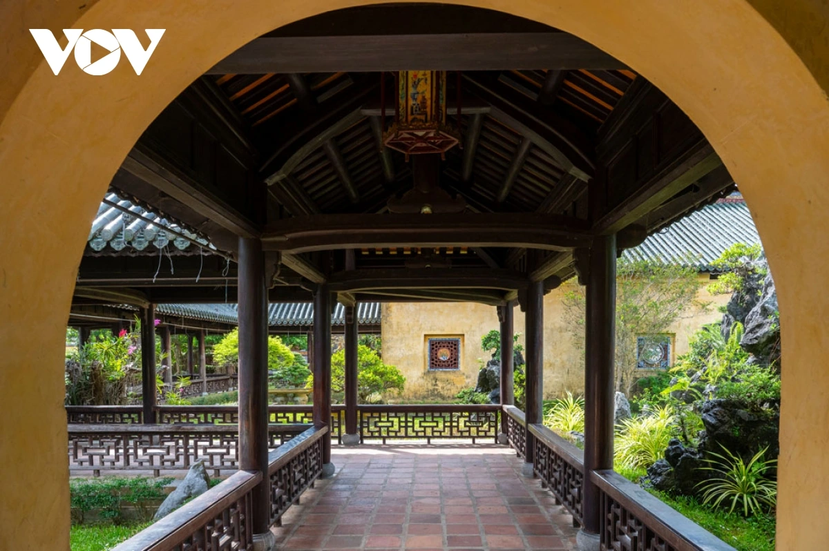 Thieu Phuong est aussi un témoignage vivant de l’art des jardins impériaux de Hue – une forme d’architecture paysagère unique du Vietnam. Photo : VOV. 9.png