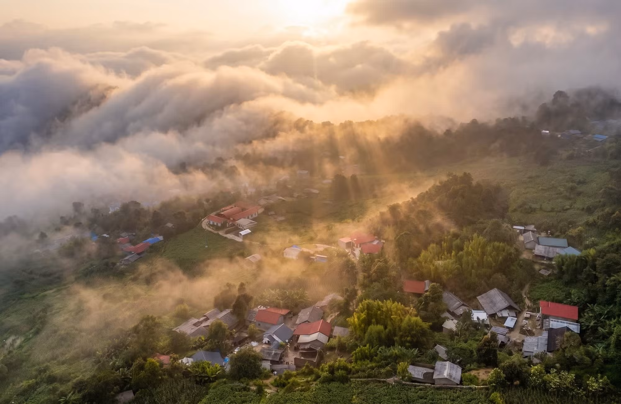 À la découverte de Ngai Thau Thuong, le « toit des villages du Vietnam »